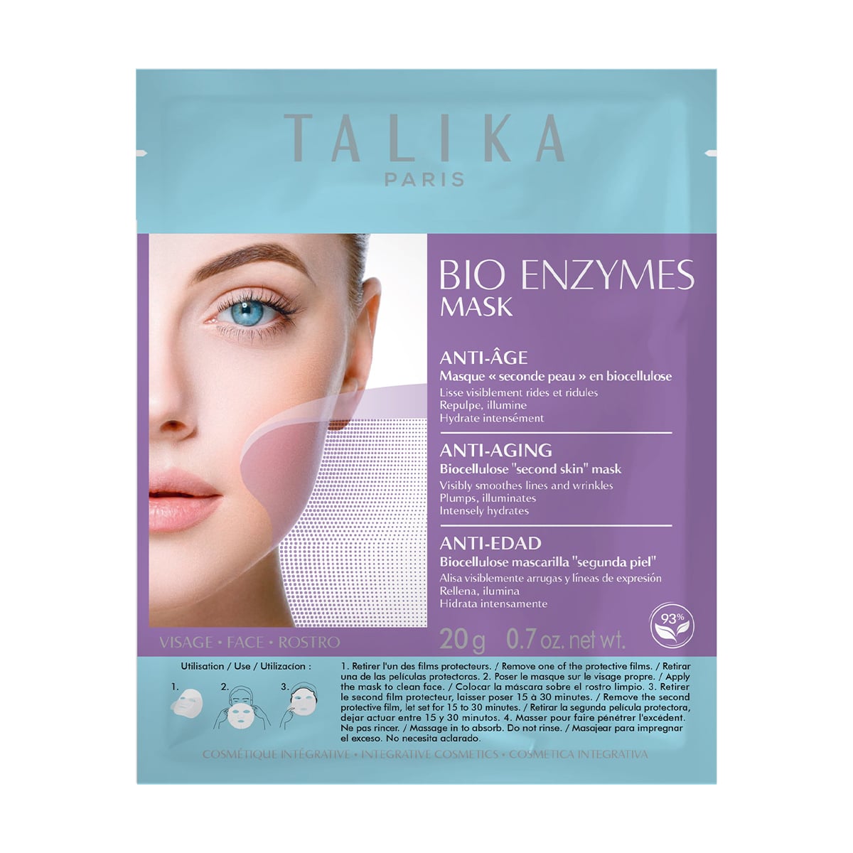 Уцінка! Антивікова маска для обличчя Talika Bio Enzymes Anti-Aging Mask, 20 г